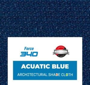 Malla sombra force 340 Acuatic Blue Azul