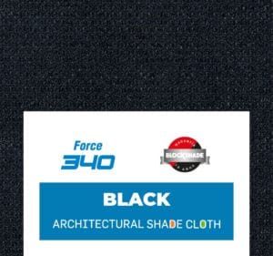 Malla sombra force 340 Black Negra
