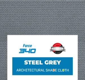 Malla sombra force 340 Steel Grey Gris